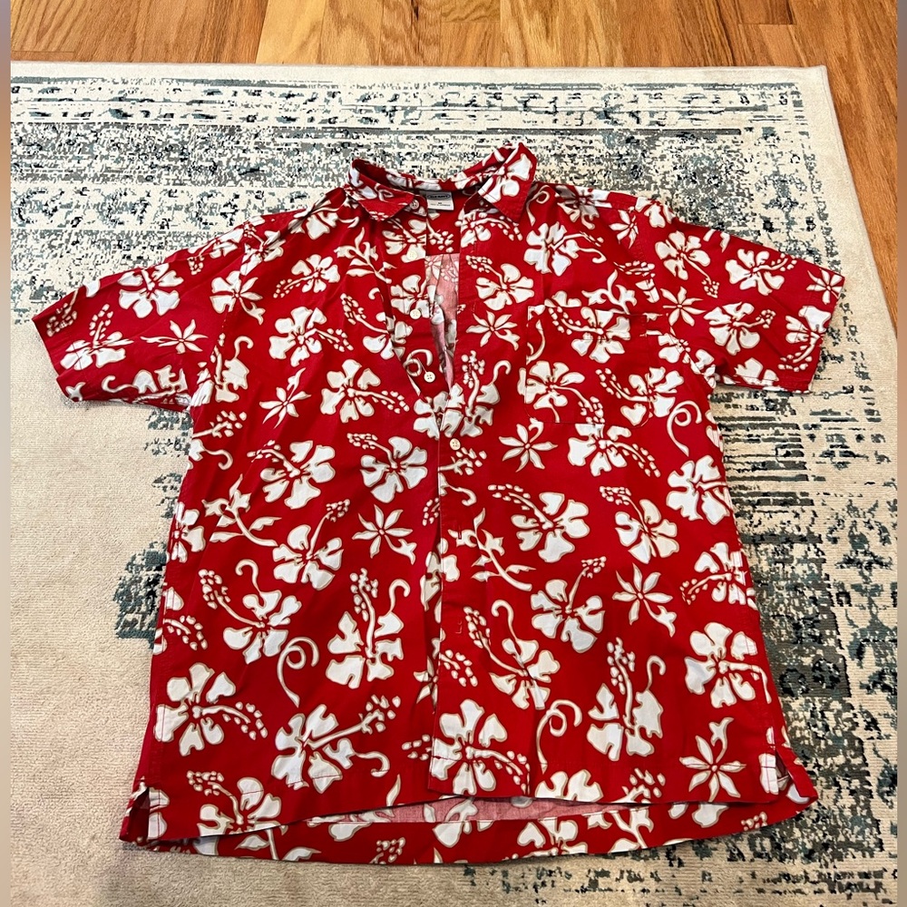 Old navy button up Hawaiian shirt